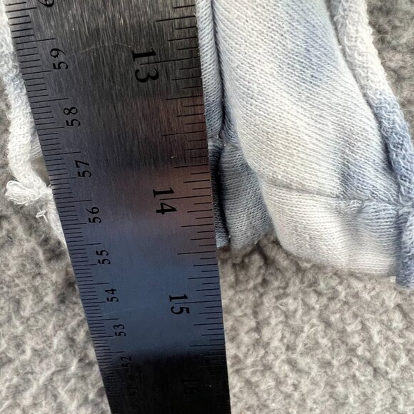 Grayson Threads Womens Sleep Shorts Large‎ Blue Tie Dye High Rise Elastic Waist - Picture 9 of 10